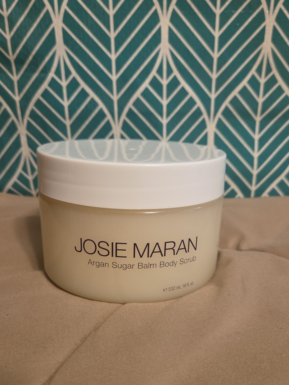 JOSIE MARAN Argan Sugar Balm Body Scrub - Vanilla Apricot